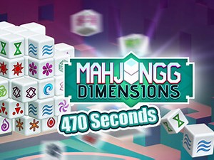 Walkthrough Mahjongg Dimensions 470 Seconds . BrightestGames.com