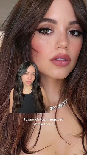 Jenna Ortega Inspired Makeup Look Tutorial