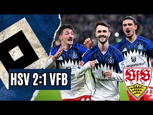 90+4! HSV SHOCKS EVERYONE! Hamburger SV 2:1 VFB Stuttgart!