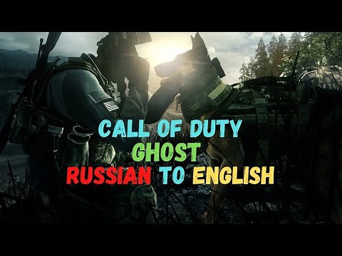 Call of Duty Ghosts | How to Change Display Setting | Find RUS to ENG Language Setting ? | PART 01