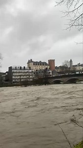 A Pau le Gave en crue | Météo Pyrénées