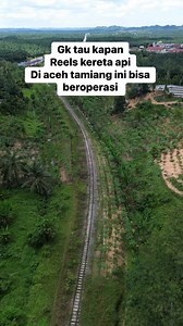 1.1M views · 7.1K reactions | Rel kereta api yang masih perawan #relkeretaapi #keretaapi #aceh # | Rizal drone jambi | Facebook