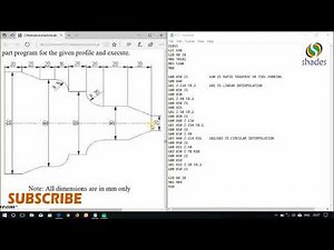 cnc code for turning a profile
