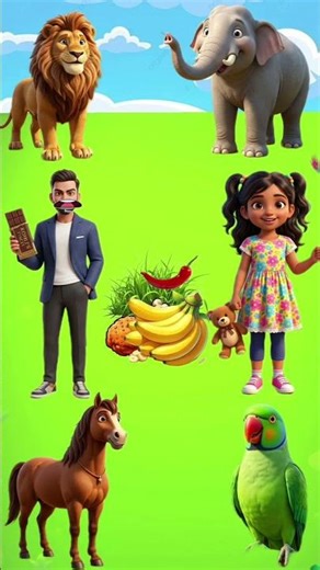 Sher khaega ghas #trending #cartoon #viral #shorts please Bhai support me 🙏