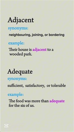 Advanced English Vocabulary | practice English