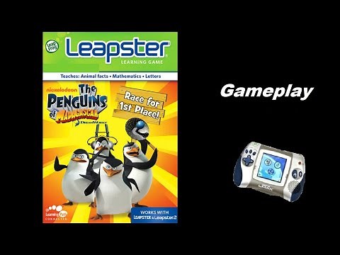 The Penguins of Madagascar: Race for 1st Place (Leapster) (Playthrough) Gameplay