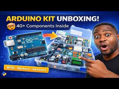 ARDUINO KIT UNBOXING! 🤯 40+ Components Inside (Perfect for Beginners)