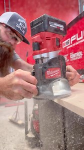 44K views · 489 reactions | The wait is almost over. M18 1/2” router. I’m pretty sure I was the only one who didn’t try to go full manimal with it lol. Power was great, smooth, 1/2” rabbet bit no problems with maple at all. I wish we had other options for test driving it like we did when the trim router was released. No a big deal at all. @milwaukeetool #tools #router #cordless #m18 #pipeline2023 #milwaukeetools #nbhd #wood #newrelease | Canadian Carpenter | Facebook
