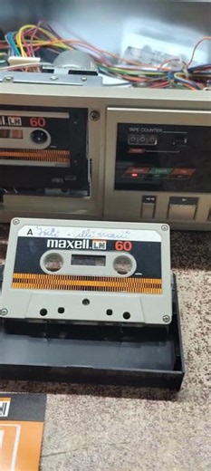 Maxell LN final década 70, grava também!!!