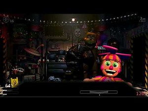 FNAF UCN Five Nights at Freddy's Ultimate Custom Night 20/50 mode 830 points