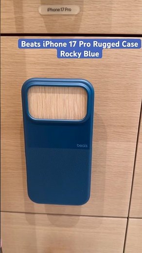 Beats iPhone 17 Rugged Case with MagSafe and Camera Control – Rocky Blue