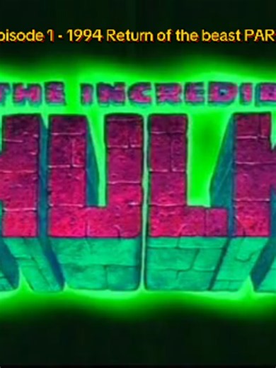 The Incredible Hulk 1994 Episode 01-Return of the Beast Part 1 #marvel#stanll#hulk#incrediblehulk#1990's#cartoon#saturdaycartoons#fyp#worldcuplivegame#realmadridsign#BestManSpeech These cartoons are free from the public domain