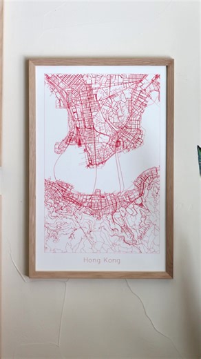 Exploring Hong Kong's Urban Beauty Through Plotter Art