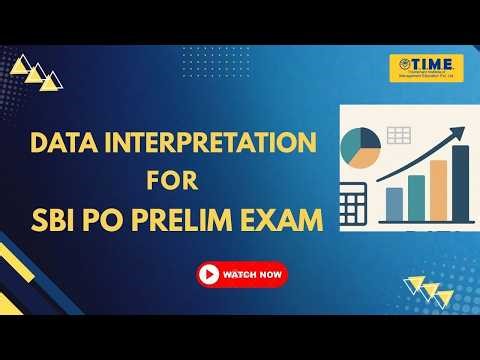 Data Interpretation for SBI PO Prelim Exam
