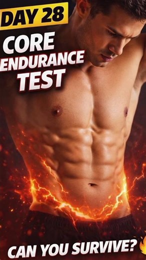 Day 28 Core Endurance Test 🔥 Only Strong Abs Survive | 30 Day Abs Challenge