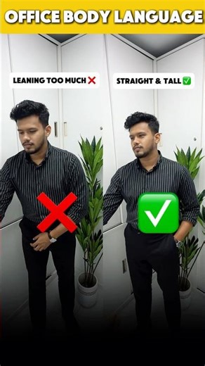OFFCE BODY LANGUAGE 🥳#OfficeBodyLanguage #WorkplaceTips