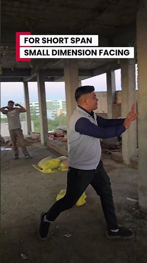 Column Orientation Explained | Short Span vs Long Span | RCC Design Basics #construction