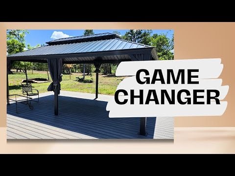 PURPLE LEAF 12' X 20' Permanent Hardtop Gazebo - FULL REVIEW!