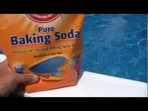 How To Keep Swimming Pool Water Crystal Clear Using Baking Soda For PH Level