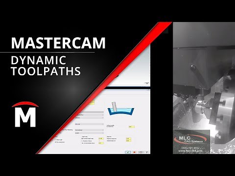 CAM: Using Mastercam Dynamic Tool Paths