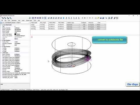 Tutorial create a barrel cam with Camtrax