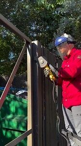 Cutting through like a hot knife through butter 🔥 Watch our 6” cutting disc in action, delivering precision and performance every time. 💪 Ready to level up your cuts? Grab yours now at empireabrasives.com! #welding #welder #fabrication #weld | Empire Abrasives