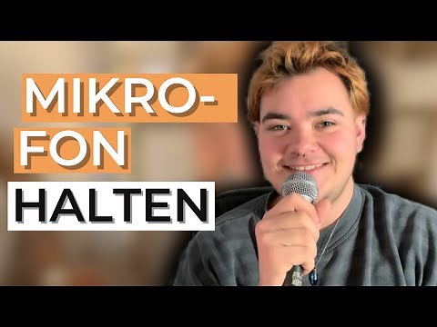 MIKROFON RICHTIG halten und benutzen