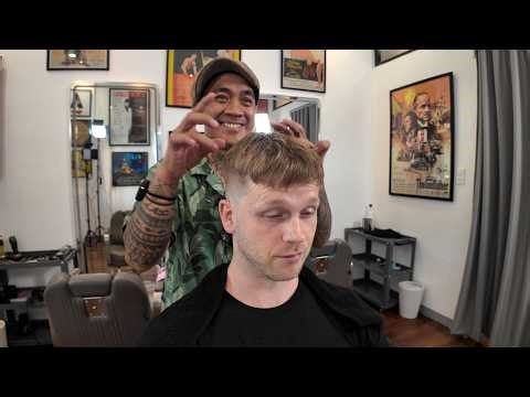ASMR Filipino Barber – Haircut & Calming Head Massage