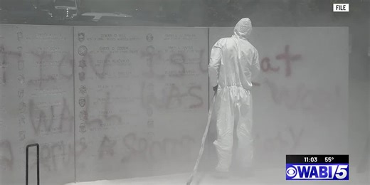 Augusta man charged with defacing Maine Law Enforcement Officers Memorial