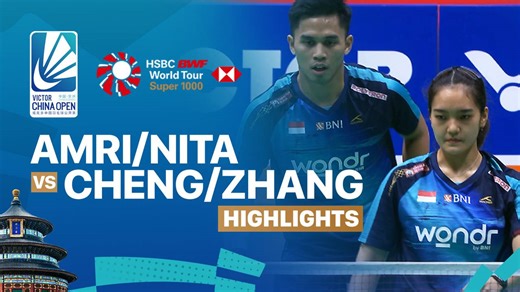 Amri Syahnawi/Nita Violina Marwah (INA) vs Cheng Xing/Zhang Chi (CHN) - Highlight | Victor China Open 2025