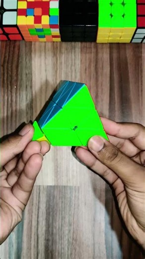 Pyramix Cube on beat 😃 #shorts #rubikscube