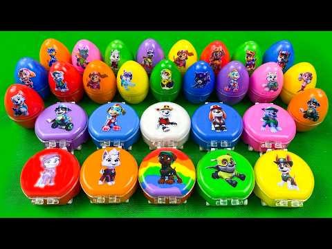 Looking For Paw Patrol Clay With Slime Coloring: Ryder, Chase, Marshall,...Satisfying ASMR Video