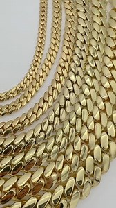 Cuban Link Chain HANDMADE 10-24MM 14K Gold Plated Miami Style, Men Jewelry Gift for Him Her, Holiday Idea Birthday, Anniversary Party - Etsy