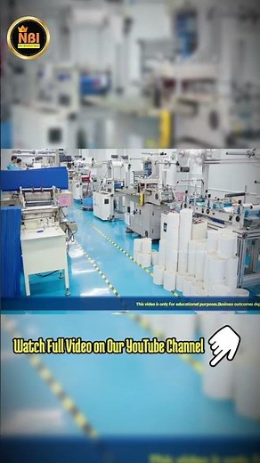 How Wet Wipes Are Actually Made 🏭 #shorts
