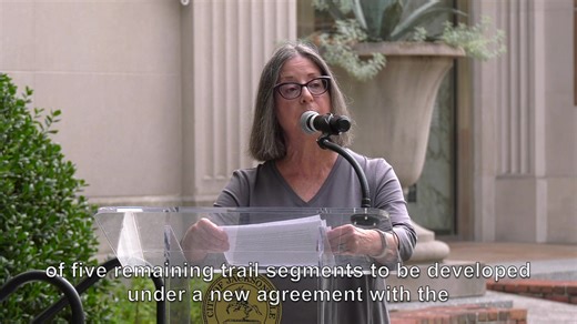 Progress continues to be made on the Emerald Trail and thanks to a recent Memorandum of Understanding between the City, Groundwork Jacksonville, and the Jacksonville Transportation Authority (JTA), there is going to be a lot more progress made. "The aggressive pursuit of state and federal grants is also a major component of our strategy to complete the Emerald Trail within a decade,” said Mayor Deegan. “As we look forward to more of the trail being completed, as mayor let me say the successful c