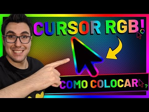 COMO DEIXAR O CURSOR DO MOUSE RGB? COMO COLOCAR?
