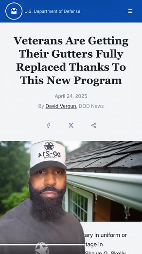  Veteran homeowners — stop scrolling. There’s a newer gutter-upgrade program circulating and most people STILL don’t know how to access it. It takes under 30 seconds to see if your home qualifies. No appointments, no obligations — just ZIP + a few questions.  Before your gutters cause expensive damage, check what you might be eligible for. | Emily Johnson | Facebook