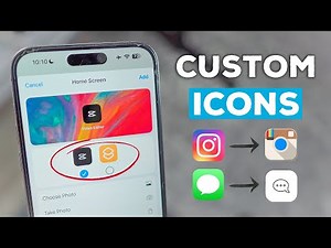 How To Change App Icons on iPhone (iOS 17 Customization)
