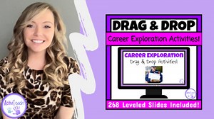 Career Exploration Interactive Activities: Google Slides Drag and Drop for SPED