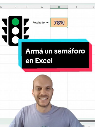 Cómo crear un semáforo en Excel para métricas y KPI