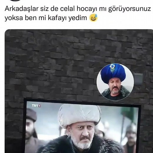 Celal Hoca is starring in the TV series 😂