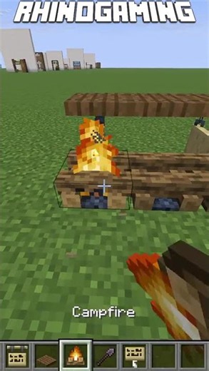 How To Build A Picnic Table In Minecraft! #shorts