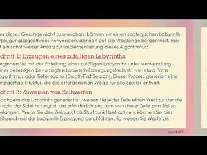 Erstellung eines fairen Mehrspieler-Labyrinth-Erzeugungsalgorithmus