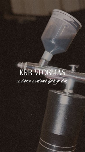 MARYVILLE SPRAY TANS + LASHES | KRB VLOGMAS | watch me do a custom contour spray tan!!!!! ✨ I mean have you ever seen a more luxe, jaw dropping tan????? obsessed. TO... | Instagram