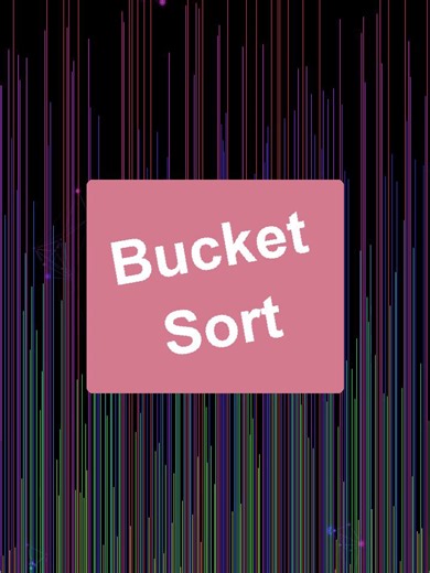 How Bucket Sort achieves near-linear time 🪣🌈 Distributes rainbow elements into buckets by range, sorts each bucket independently, then combines! Smart distribution beats comparison ⚡ Perfect for uniform data 💪 🌈 Follow for distribution algorithms #BucketSort #Programming #CodingLife #TechEducation #LinearTime