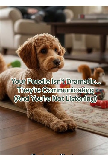 Why Your Poodle's Sighs Are Actually Communication
