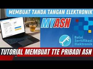 🔴TUTORIAL ON CREATING AN ELECTRONIC SIGNATURE FOR BSRE IN MYASN | ASN TUTORIAL