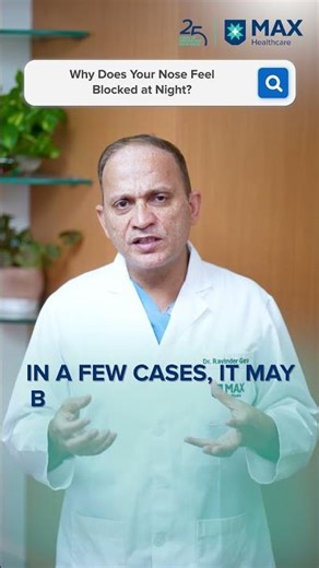Why Does Your Nose Feel Blocked at Night?