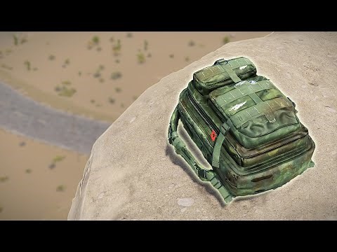 i found a hidden backpack...