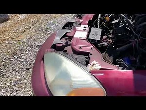 2000-2007 Ford Taurus Starter Fuse & Relay Location